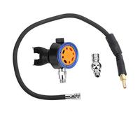 Zoeyilan Régulateur de plongée en apnée en métal, Valve respiratoire, équipement de plongée, connecteur Universel, Tube à Pression Moyenne, deuxième Niveau pour Les Amateurs de plongée