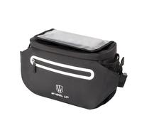 Zoeyilan Sac de Guidon de vélo, Grande Pochette de Rangement Avant avec Support de téléphone Pliable pour écran Tactile