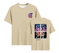 Zofedap T-Shirt Homme Oversize Manches Courtes Ours Imprimé Tee Shirt Col Rond Cool Hip Hop Hauts Y2K Vintage Été Streetwear Shirt Vêtements - New York，Life is A Hurry，Dont Miss The Sunset