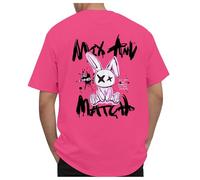 Zofedap Tee Shirt Homme Oversize Manches Courtes Ours Imprimé T-Shirt Col Rond Cool Hip Hop Hauts Y2K Vintage Été Streetwear Shirt Vêtements