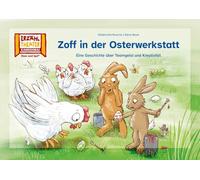 Zoff in der Osterwerkstatt / Kamishibai Bildkarten: 8 Bildkarten für das Erzähltheater