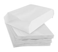 ZOFUN Lot de 200 Sachet Kraft Blanc, Sacs Cadeaux, 12x20x4CM Pochette Cadeau Kraft, Petits Sac Cadeau Anniversaire, Enveloppe Vintage, Enveloppes Cadeaux de Noël