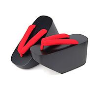 ZOGBX Chaussons Femmes Pantoufle Mixte Adulte Sandales Sabots Japonais Wooden Geta Été Sandale Pantoufle Tong Bois Geta Japonaise Sabots Japonais Cosplay Pantoufles À Fond Épais