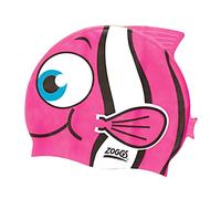 Bonnet de natation Zoggs Character Silicone rose junior
