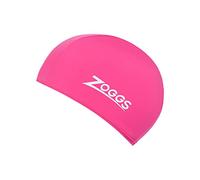 Zoggs Bonnet de Bain Extensible, Rose, Taille Unique