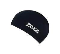 Zoggs Bonnet de Bain Stretch Unisexe Noir Taille Unique