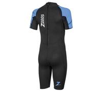 Zoggs Sea Ranger 1.5 Mm Short Sleeve Junior Neoprene Wetsuit Noir 5 Years Garçon