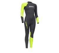 Zoggs Explorer Tour Woman Long Sleeve Neoprene Wetsuit Jaune XS Femme