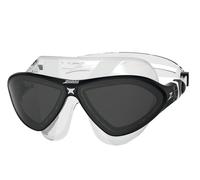 Zoggs Horizon Flex Swim Mask Goggles Unisex-Adult, Clear/Black/Tint Smoke