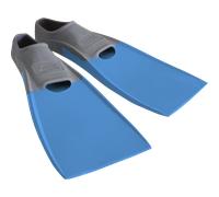 Zoggs - Long Blade Rubber Fin - Palmes natation Grey / Light Blue - 35 - 36