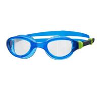 Zoggs Lunettes de natation Phantom 2.0 – verres transparents – bleu/vert/gris – Taille unique