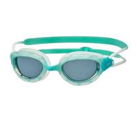 Zoggs Lunettes de natation Predator Small Fit bleu et blanc – verres teintés noirs