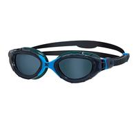 Zoggs Lunettes de natation Predator Flex Large Fit gris/noir, gris/bleu