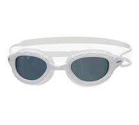 Lunettes de natation Zoggs Predator Small Fit blanc avec verres transparents noir