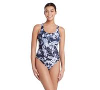 Zoggs Marbre Powerback Maillot de Bain Une pièce Femme