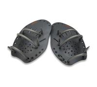 Zoggs - Matrix Hand Paddles - Brassards De Natation Taille L, Noir/Gris