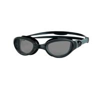 Zoggs Mixte Phantom 2.0 Swimming Goggles, Black/Grey/Tint Smoke, Adult EU