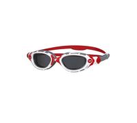 Zoggs Original Predator Flex Polarised Lens Adult Goggles, Verres polarisés/blancs/rouges