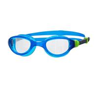 Lunettes de natation Zoggs Phantom 2.0 bleu vert gris avec verres transparents