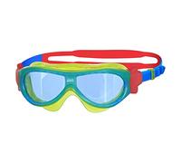 Lunettes de natation Zoggs Phantom Kids Mask jaune rouge bleu junior