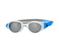 Zoggs Phoenix Uni-Sex Adult Goggles, UV Protection Swim Goggles, Quick Adjust Swim Goggle Straps, Comfort Swimming Goggle face-contoured fit, Fog Free Swim Goggle Lenses, Smoke Tinted