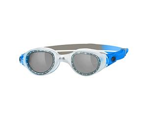 Zoggs Phoenix Uni-Sex Adult Goggles, UV Protection Swim Goggles, Quick Adjust Swim Goggle Straps, Comfort Swimming Goggle face-contoured fit, Fog Free Swim Goggle Lenses, Smoke Tinted