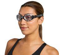 Zoggs Lunettes de natation Predator Flex Noir Gris verres transparents Régulier