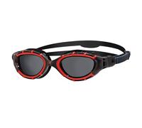 Zoggs Lunettes de natation Predator Flex Polarized Small Fit Rouge/Noir