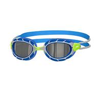 Zoggs Predator Lunettes de Natation Mixte, Vert/Bleu/Miroir, s