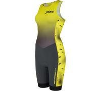 Zoggs - PREDATOR Trisuit Tour - Trifonction femme Grey / Yellow - XL