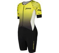 Zoggs Predator Ultra Short Sleeve Trisuit Jaune L Homme
