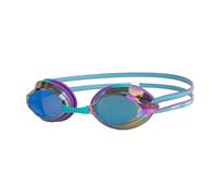Lunettes de natation Zoggs Racer Titanium bleu violet avec verres à effet miroir bleu