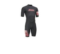 Zoggs Recon Tour Short Sleeve Shorty Noir XS Homme