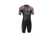 Zoggs - RUSHER pro SHORTY - Combinaison swimrun homme Black / Red - XSLO