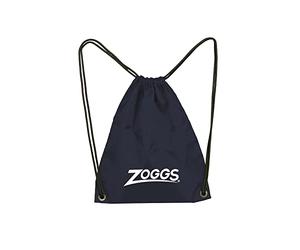 Zoggs Sac à dos unisexe avec cordon de serrage, taille unique, Noir, 43cm x 37cm