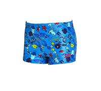 Zoggs Sea Life Hip Racer Short de Bain Enfant, Blue/Multi, 6 Ans