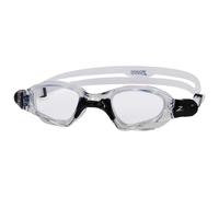 Zoggs Lunettes de natation Spectra – Anti-buée, étanches – Blanc/Noir verres transparents
