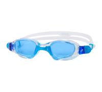 Lunettes de natation Zoggs Spectra blanc bleu avec verres transparents bleus