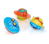 Zoggs Unisex Baby Seal Flips Pool-Spielzeug und Wasserspielzeug, Mehrfarbig, 4+ Months