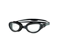 ZOGGS Unisexe Phantom 2.0 Lunettes de Natation Black Grey Clear One Size