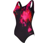 Zoggs Zoggs Black Inferno Printed Scoopback Swimsuit