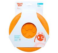 Zogoflex Frisbee pour chien Jouet de chien Zisc Taille L Orange 1937