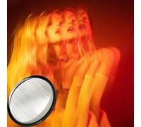 ZOGUO Prism Filter Kaléidoscope FX Split Diopter Effets spéciaux Accessoires de Photographie DSLR Lens Prism (Size : 77mm with 58mm Ring, Color : Pink)