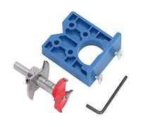 Zohino Kit d'outils de perçage dissimulés pour charnière, gabarit de découpe pour meubles en bois, travail du bois, gabarit de découpe 35 mm