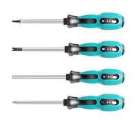 Zohino Lot de 4 tournevis triangulaires TA2,3 mm Y5,0 mm Type U U2.3 Croix intérieure 5,0 mm Kit de tournevis antidérapant de précision avec outil à main magnétique multifonction