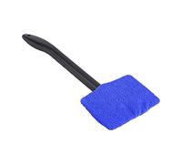 Zohisin 1pcs Microfibre à longue poignée Brosse de nettoyage idéal pour la fenêtre de voiture et le pare-brise en bleu foncé avec design de mode 100 tout nouveau ergonomique (Bleu foncé)