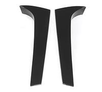 Zohisin 2pcs Arrière Fenêtre Spoilers Latéraux Aile Canards Garniture en Fiber De Carbone Style de Remplacement pour 2016 2021 Améliorer Votre Voiture Style Extérieur (Le Noir)