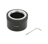 Zohisin Adaptateur d'objectif Miroir téléobjectif T2 pour Objectif à Monture T2 vers caméra à Monture E, Construction Manuelle en Alliage d'aluminium pour 3 3C 3N 5 5C 5N 5R 5T