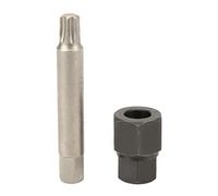 Zohisin Alternator Decoupler Pulley Removal Tool Kit with Socket Shaft Bit Replacement for Bosch Alternators