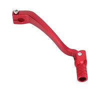 Zohisin Bras de levier de moto en aluminium CNC de qualité supérieure, pédale de levier de vitesse rouge pour moteur refroidi ZONGSHEN NC250 250CC Pit Bike tout-terrain avec conception